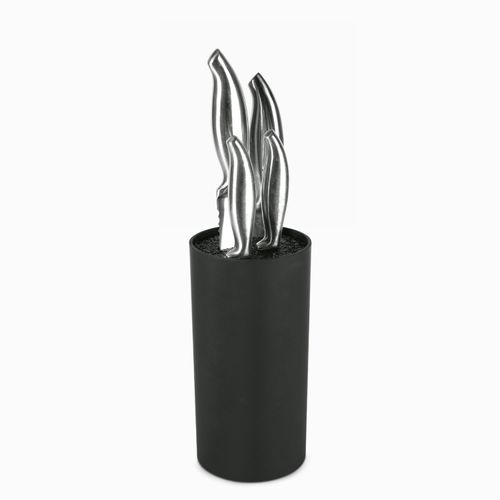 Bloque negro palitos para cuchillos