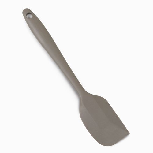 Mini espatula repostera en silicona gris