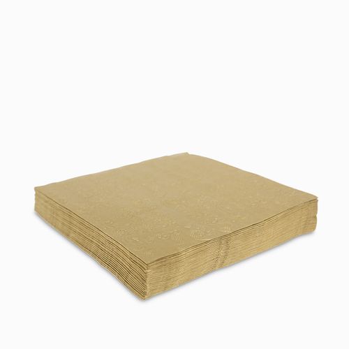 Servilleta arabescos gold