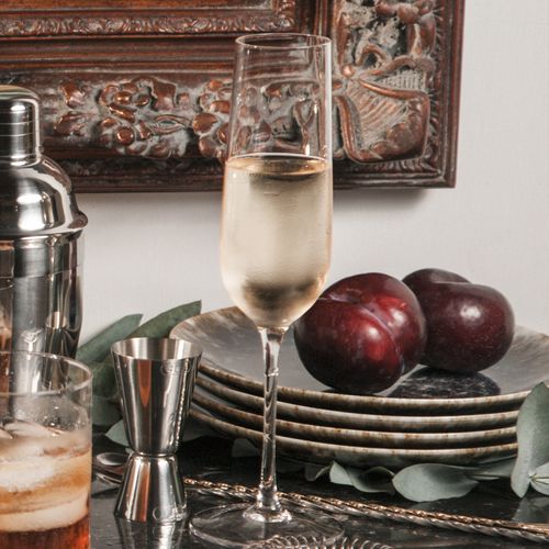 Copa champana en cristal 230 ml setx2