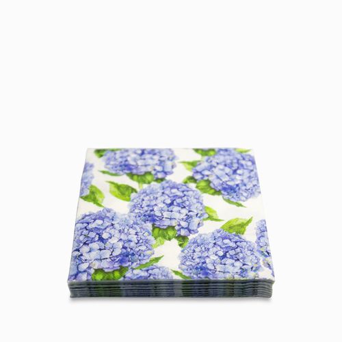Servilletas hortensia morada