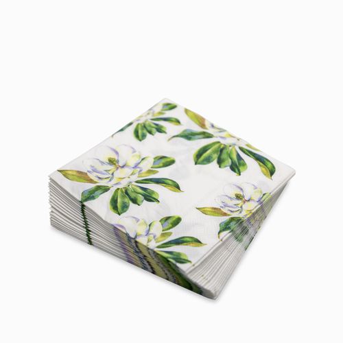 Servilletas flor magnolia