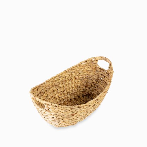 Canasta oval jacinto de agua 17x55x32cm