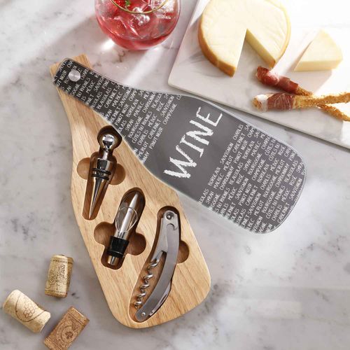Set para vino botella