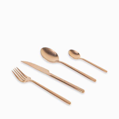 Set de cubiertos alton copper 16 pcs
