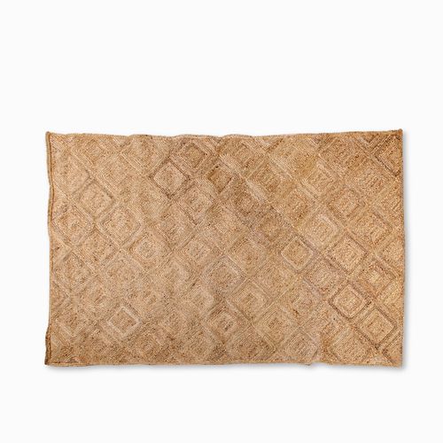 Tapete Yute rombos natural 200x300cm