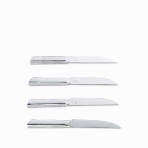 Cuchillo para carnes en acero setx4