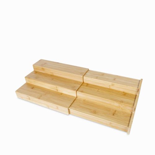 Rack organizador en bambú