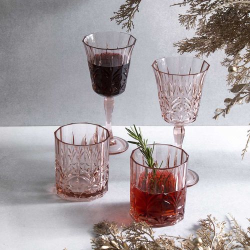 Vaso agata rosado setx2