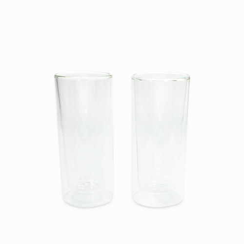 Vaso doble pared recto 400ml setx2