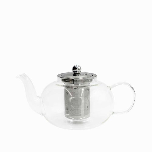 Tetera con infusor en vidrio 1000ml