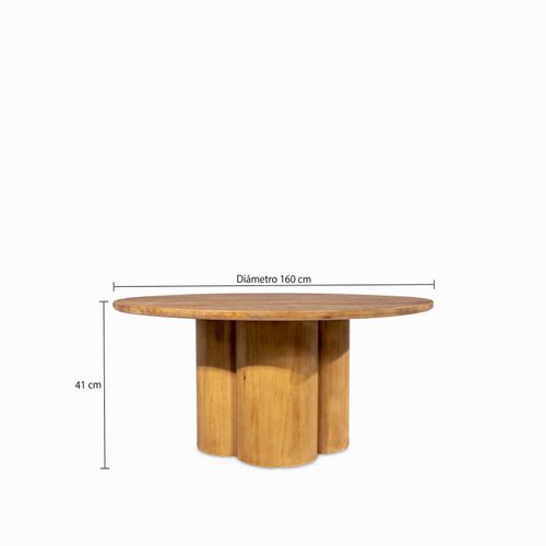 Mesa Comedor Oslo Cilindro