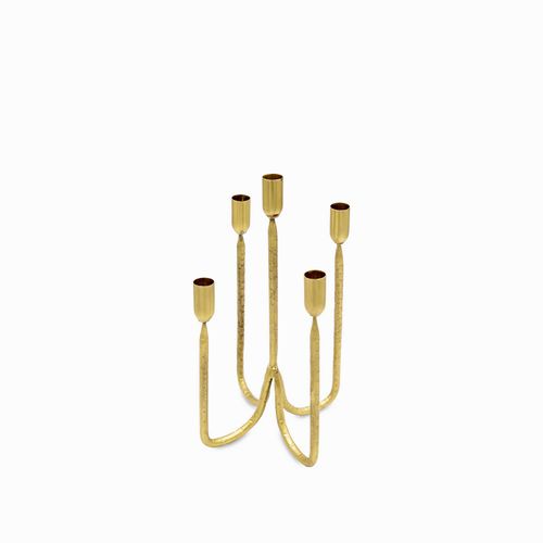 Candelabro Reve dorado