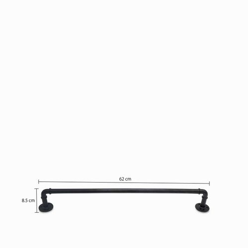 Soporte para toalla negro