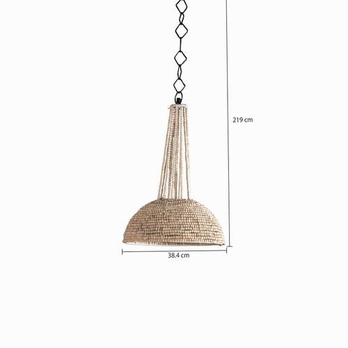 Lámpara campana Tiza