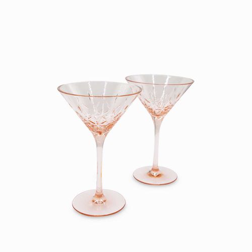 Copa Martini Agata rosada setx2