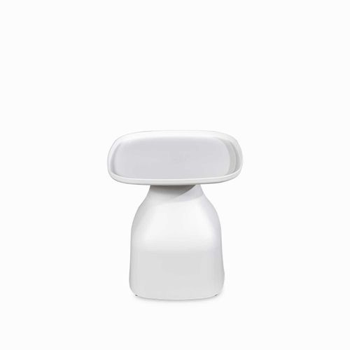 Mesa auxiliar breton blanca 50x48x48