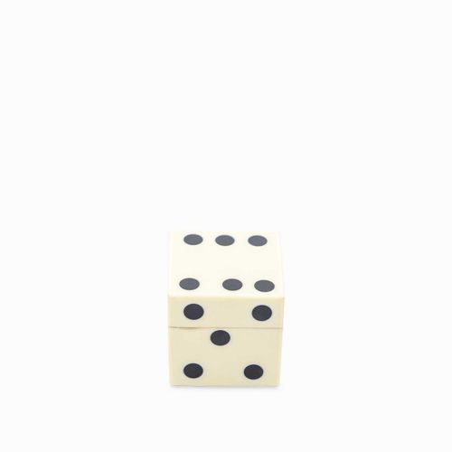 Caja dado blanca