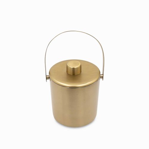 Hielera doble pared bronce