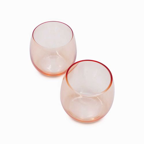 Vaso Naya coral 500ml setx2