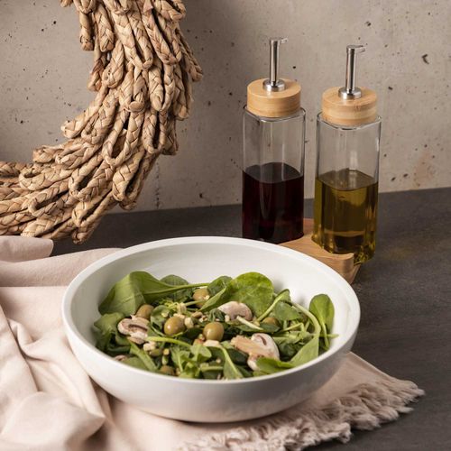 Set vinagre-aceite base madera 270 ml