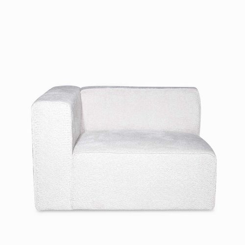 Modular Avalon brazo izq beige boucle
