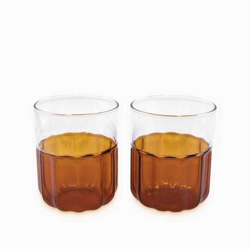 Vaso Franklin ambar 380ml setx2