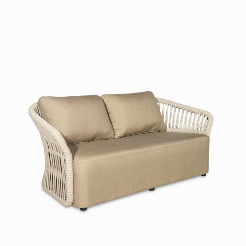 Sofá 2 puestos california beige 74x172x89