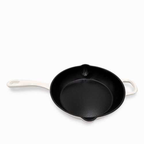 Sartén blanco en hierro fundido 26cm