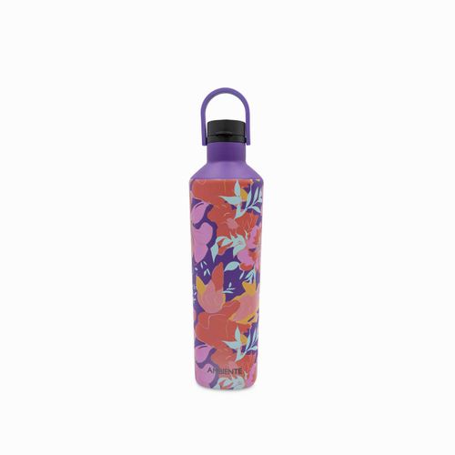 Botella doble pared floral 740ml