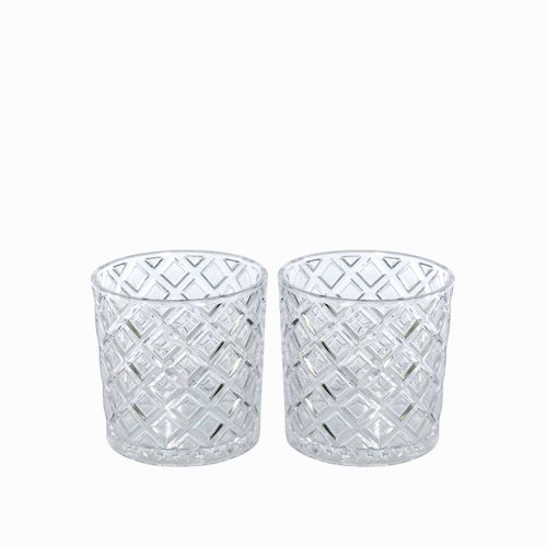 Vaso Luma clear 400ml setx2