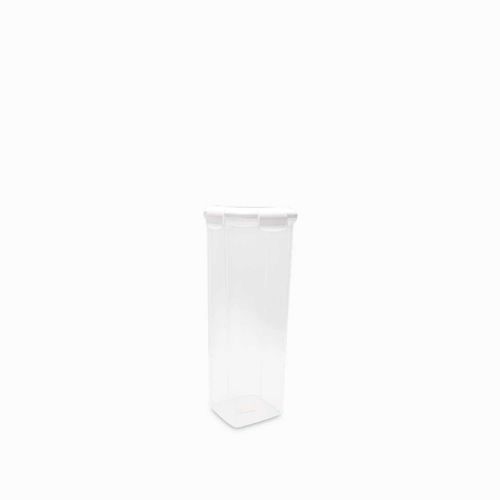 Recipiente hermético blanco largo 1800 ml
