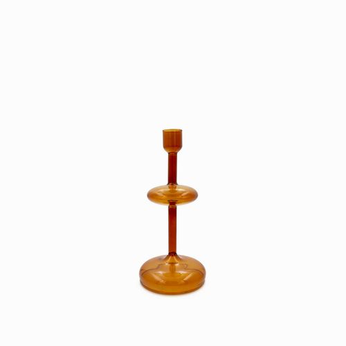Candelabro Akri ambar pequeño