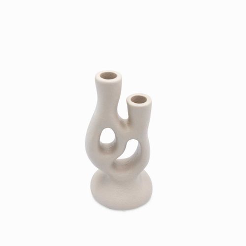 Candelabro moai gris