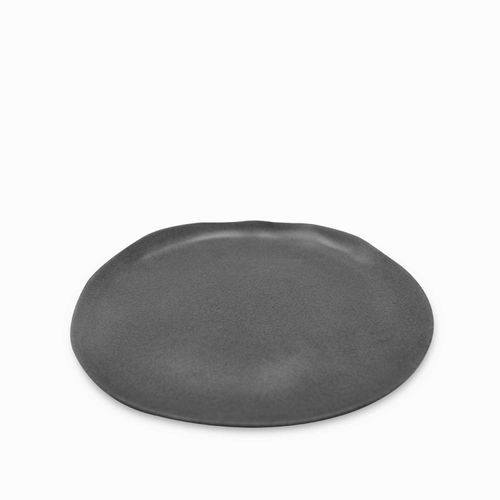 Plato principal Aurah gris 28cm