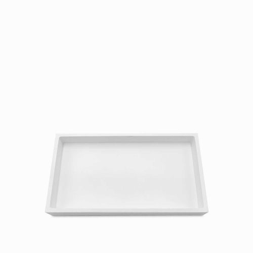 Bandeja para baño blanco 25 cm