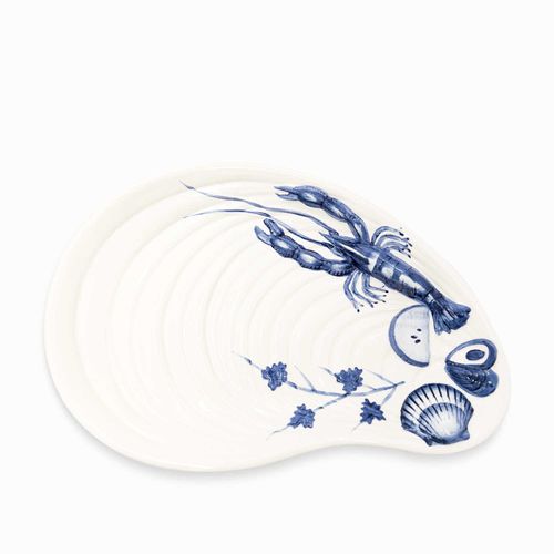 Caracol langosta azul 38cm
