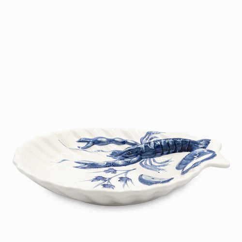 Concha langosta azul 34cm