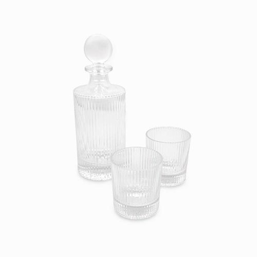Licorera y vasos para licor dublin setx3