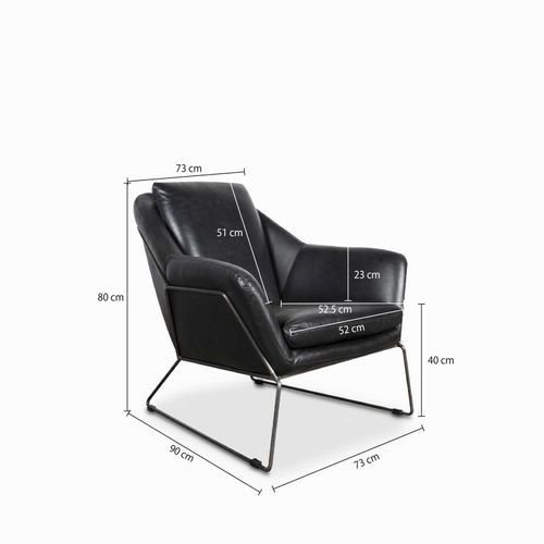 Silla Paget negra