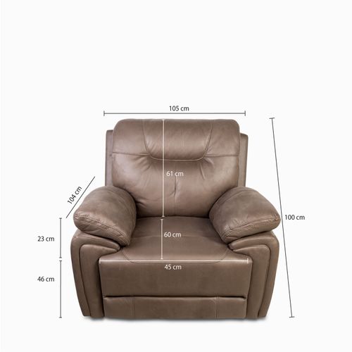 Silla Reclinable Taupe