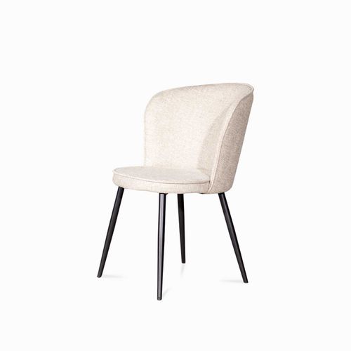 Silla de comedor Jenna arena 84x58x59