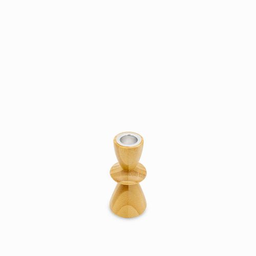 Candelabro en bambú 11cm