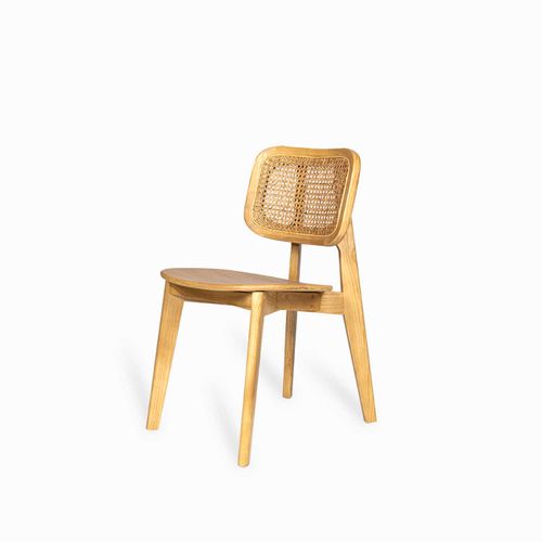 Silla de comedor Blecker caramelo