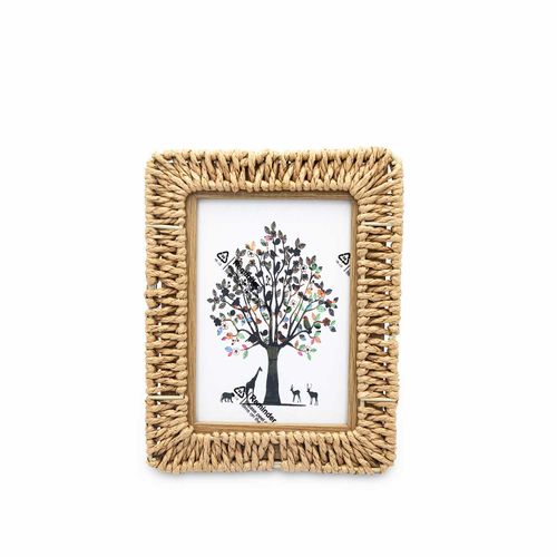 Portarretrato fibra natural 23x18cm