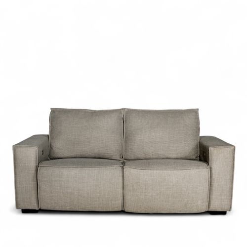 Sofá Parker eléctrico 2.5 puestos beige 92x192x97