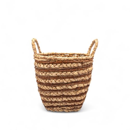 Canasta Vonne fibra natural s 34x34cm
