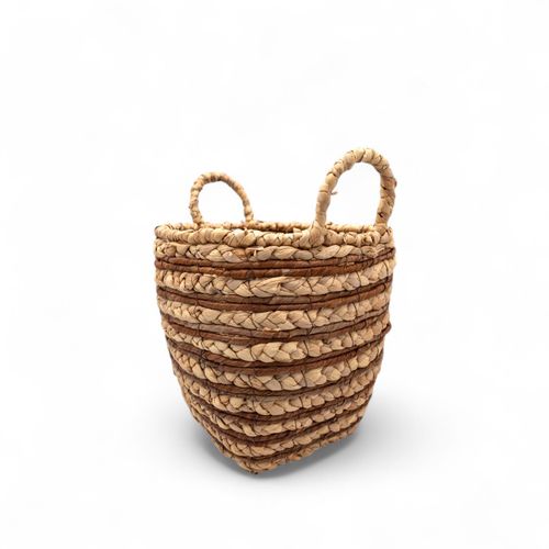 Canasta Vonne fibra natural s 34x34cm
