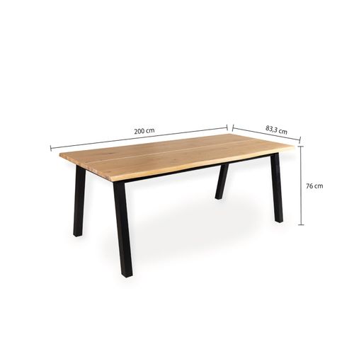 Mesa de comedor Vilna 75x200x90