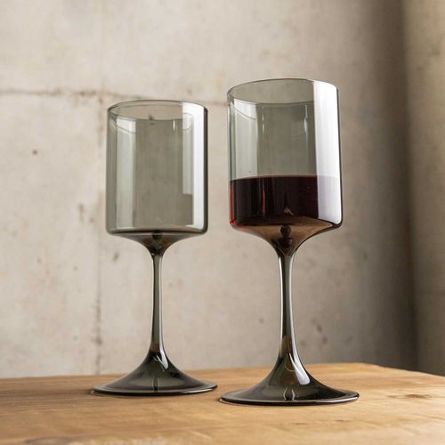 Copa vino gris 445ml setx2